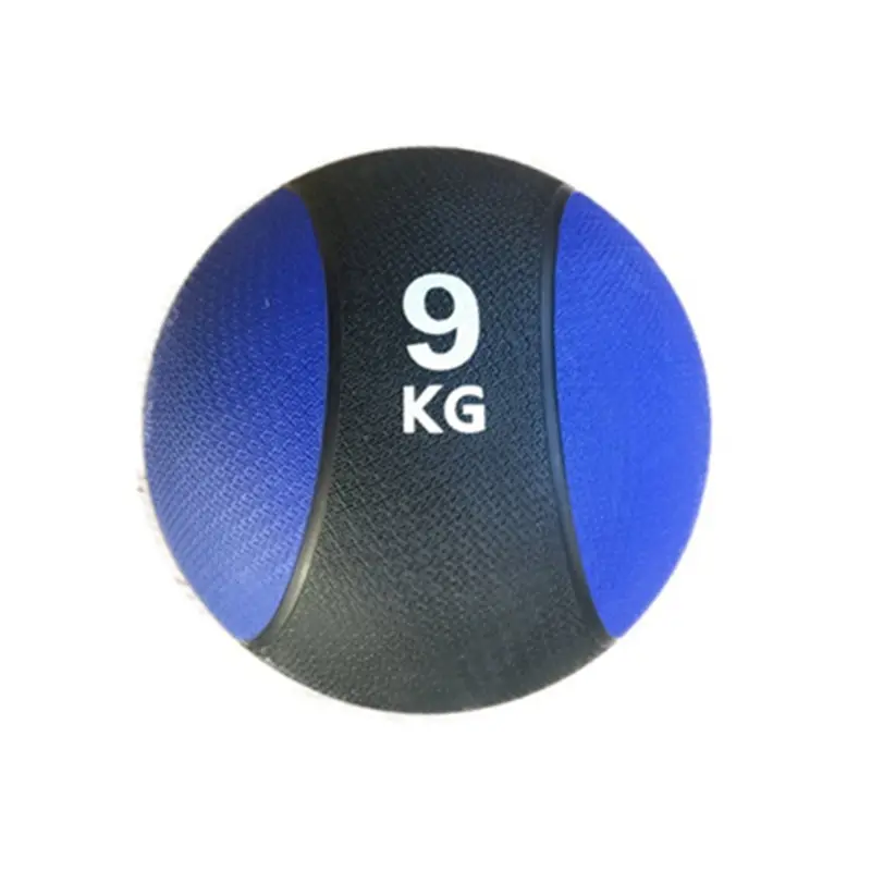 Custom Logo Rubber Material Medicine Ball Textured Grip Dead Weight Medicine Ball Featured Image